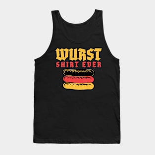 Wurst Shirt Ever - Funny Octoberfest Tank Top